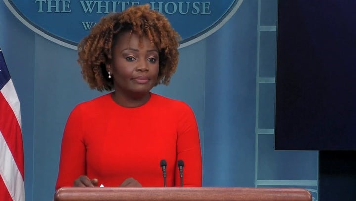 White House press secretary Karine Jean-Pierre addressed the shooting on Thursday