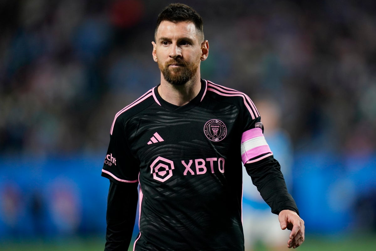 Lionel Messi is a finalist for the MLS Newcomer of the Year award
