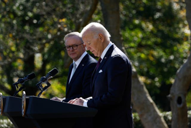 <p>President Joe Biden offered thoughts and prayers to the victims of the mass shooting in Maine on Thursday and called for stricter gun laws </p>
