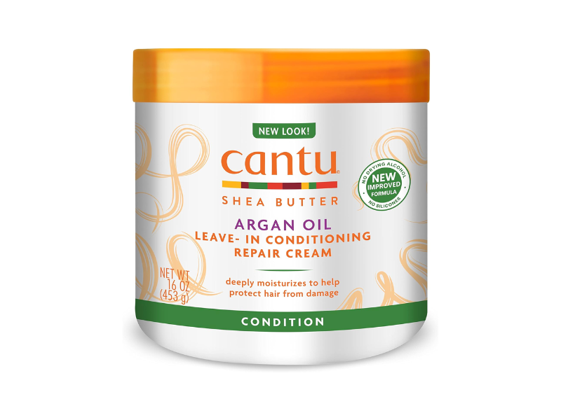 cantu argan oil leave in conditioning repair cream best