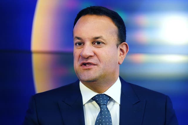 Leo Varadkar said the EU will have a role to play in moving towards a peace conference (Brian Lawless/PA)