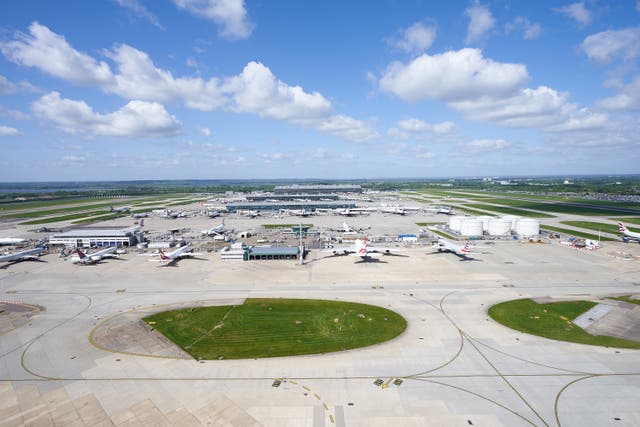 <p>Blue sky thinking: Heathrow is the busiest airport in Europe, and the busiest two-runway airport in the world</p>