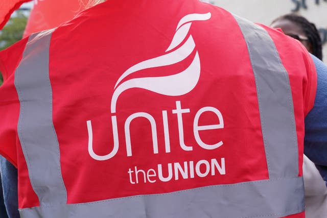The Unite union is balloting members employed by Odfjell (Lucy North/PA)