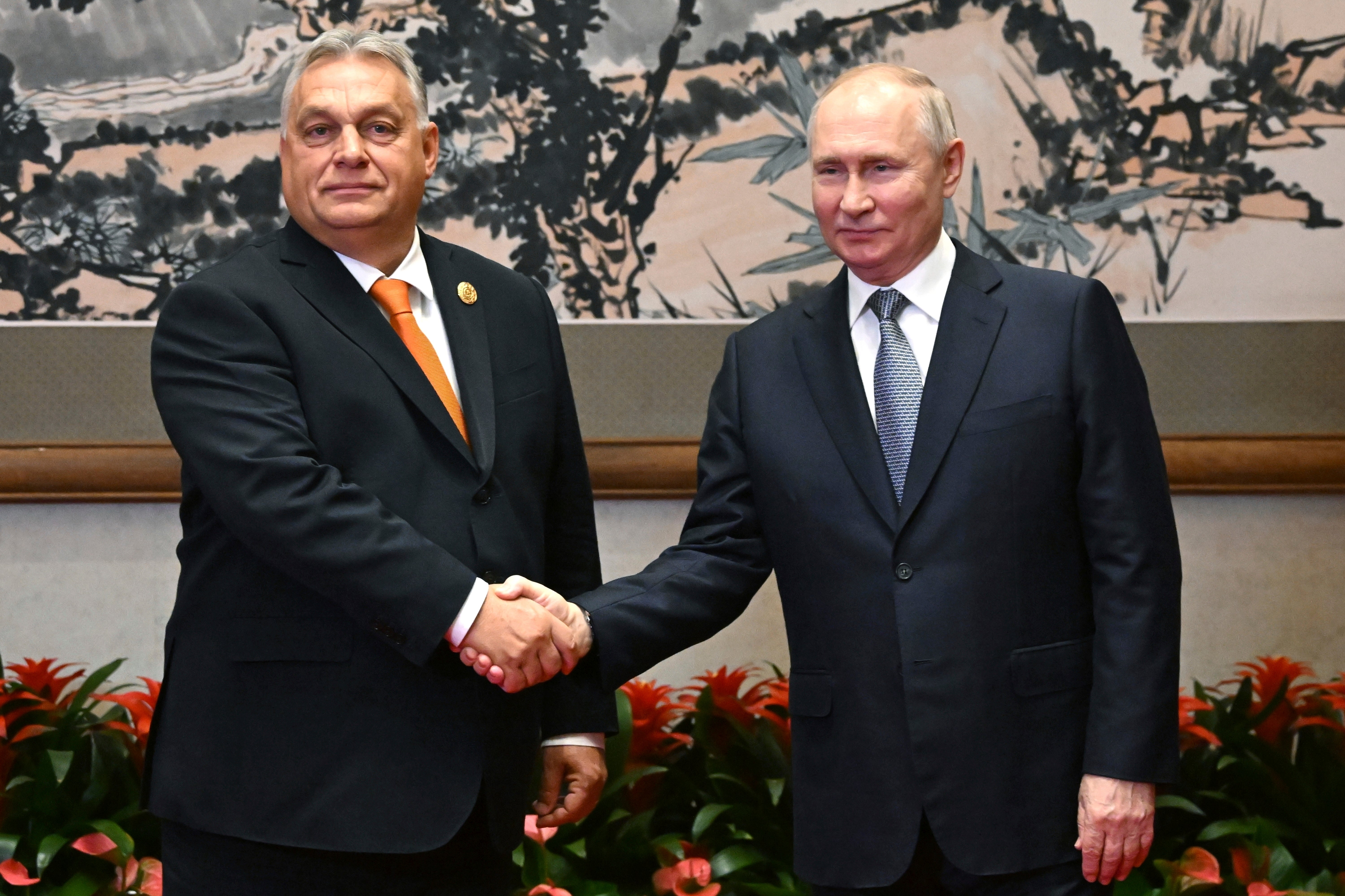 Hungarian prime minister Viktor Orban, an ally of Vladimir Putin, has blocked further European Union aid to Ukraine