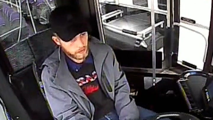 <p>Reckless man steals bus before smashing it into car in Nottingham.</p>