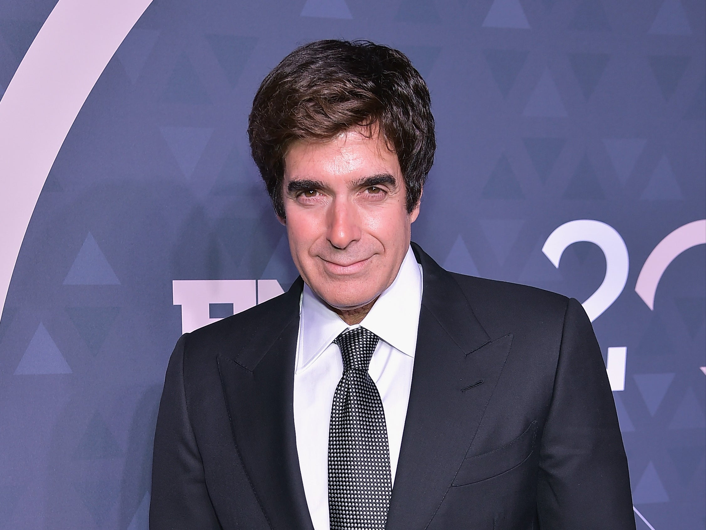Magician David Copperfield pictured in October 2023