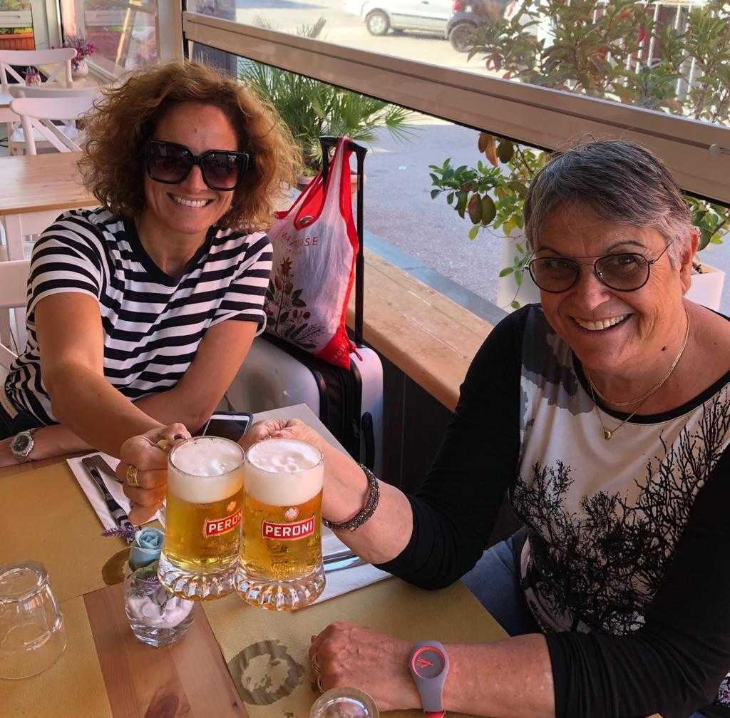 ‘Best friends’ Michel Sagi and Ada in happier times