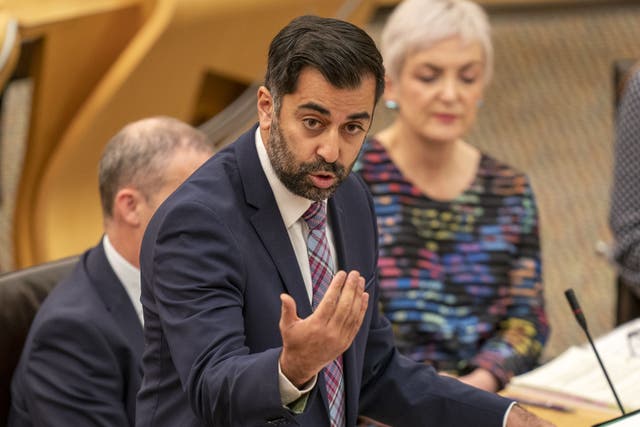 <p>Scotland’s First Minister Humza Yousaf has called for a ceasefire (PA)</p>