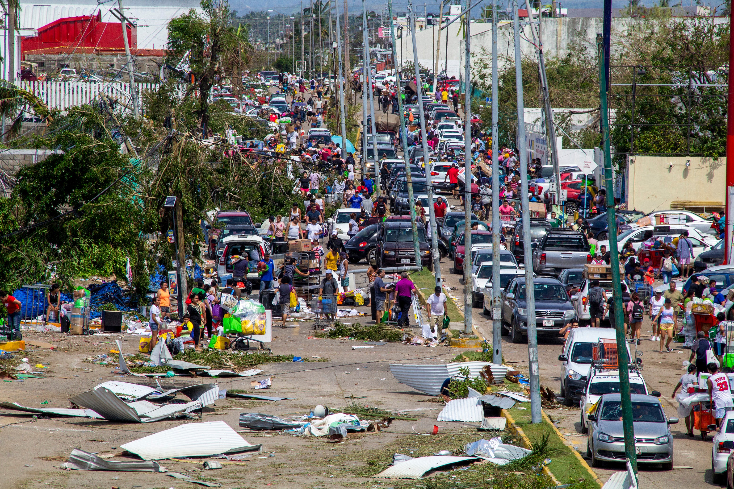 The aftermath of Hurricane Otis is Acapulco