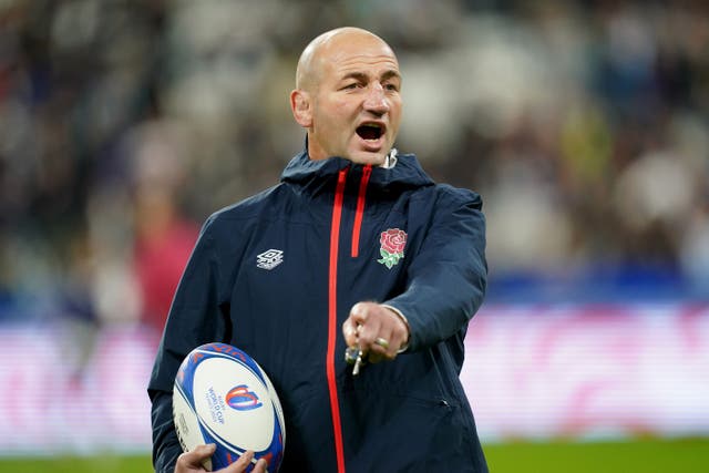 England head coach Steve Borthwick before the Rugby World Cup bronze final match at the Stade de France in Paris (David Davies, PA)