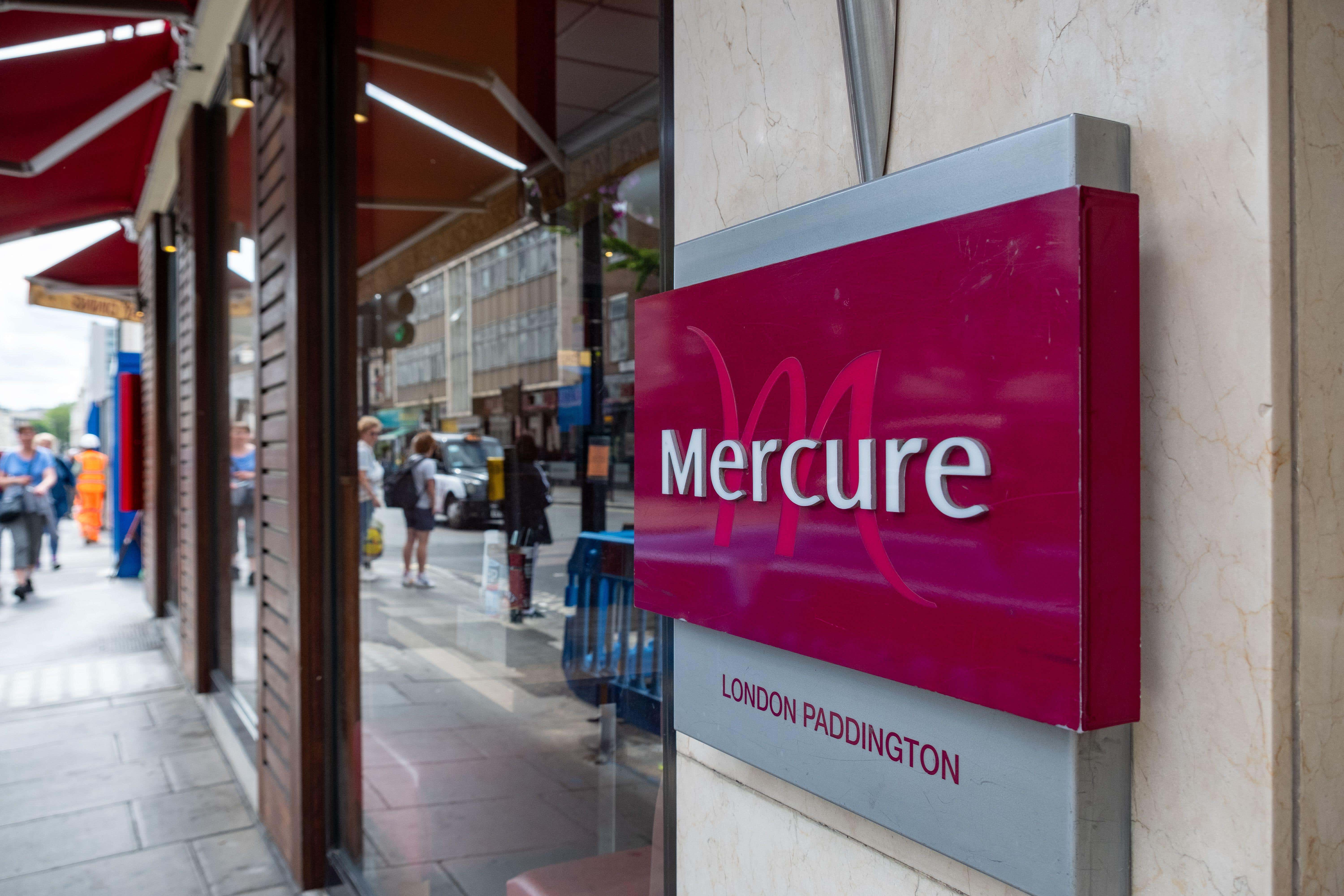 The average price paid at Mercure hotels was ?106 (Alamy/PA)