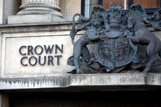 Figures from HM Courts and Tribunal Services show more than 65,000 cases are awaiting trial in Crown Court (Steve Parsons/PA)