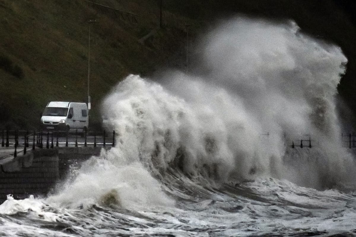 Weather warning live: Storm Ciarán to bring flooding and strong winds to UK