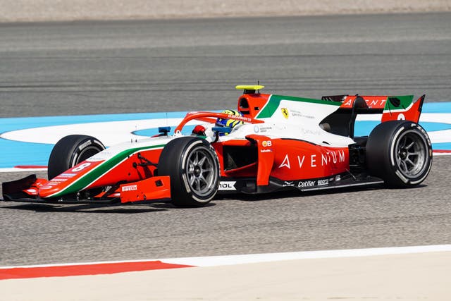 Ollie Bearman starred in Mexico (David Davies/PA)
