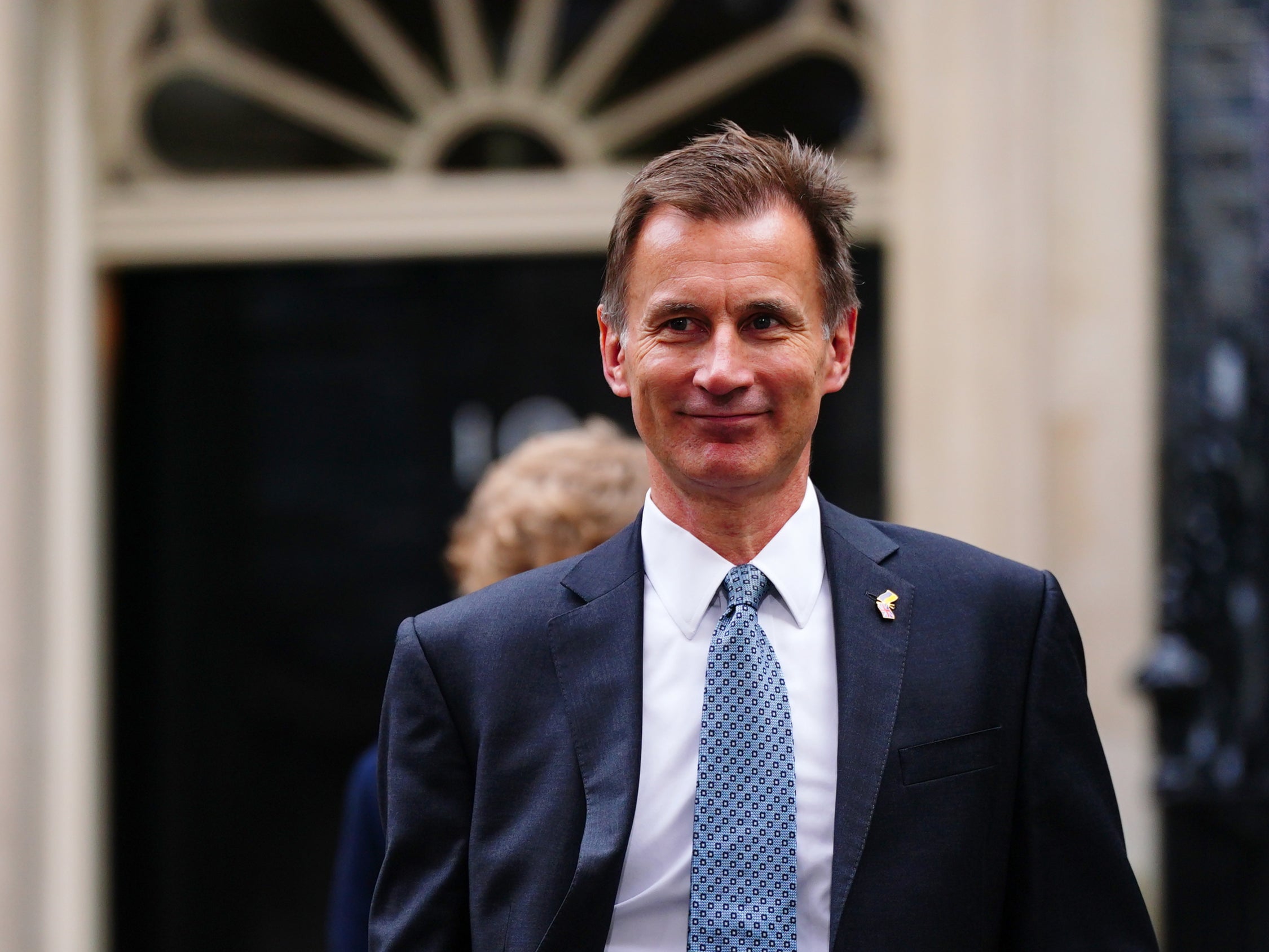 Jeremy Hunt leaves No 10 after meeting as chancellor