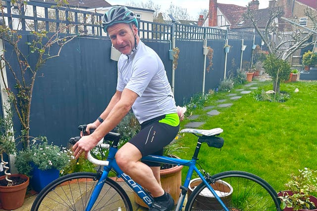 <p>Nick Harding found that exercise, including cycling, helps prevent  many problems that middle-aged men think are inevitable </p>