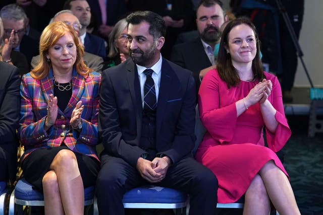 First Minister and SNP leader Humza Yousaf said MSP Ash Regan quitting the party to join Alba was ‘no great loss’ (Andrew Milligan/PA)