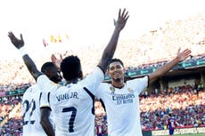 Brilliant Jude Bellingham delivers dramatic Clasico comeback for Real Madrid in Barcelona