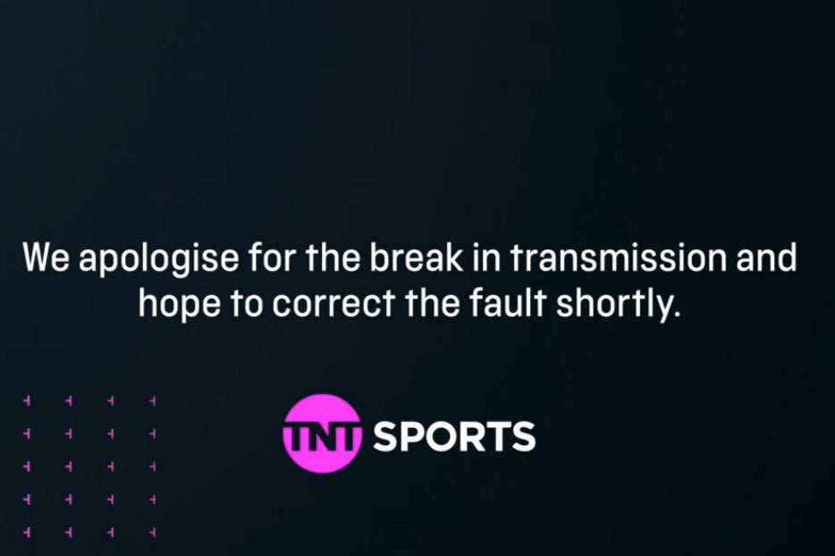 TNT Sports’ stream fails during the Fury vs Ngannou undercard