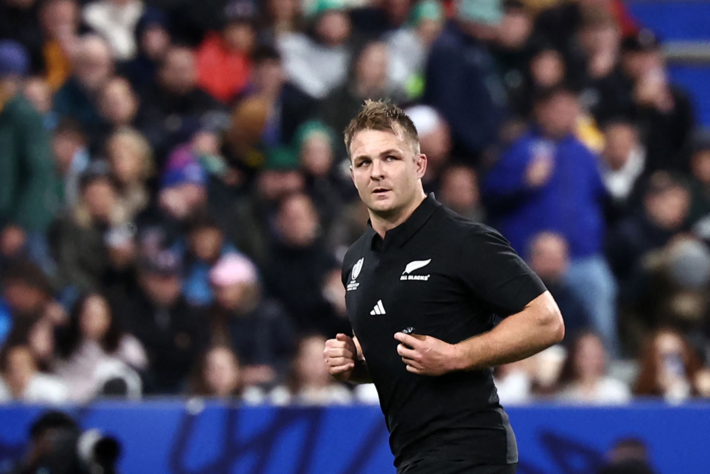 Sam Cane was the first male player to be sent off in a Rugby World Cup final