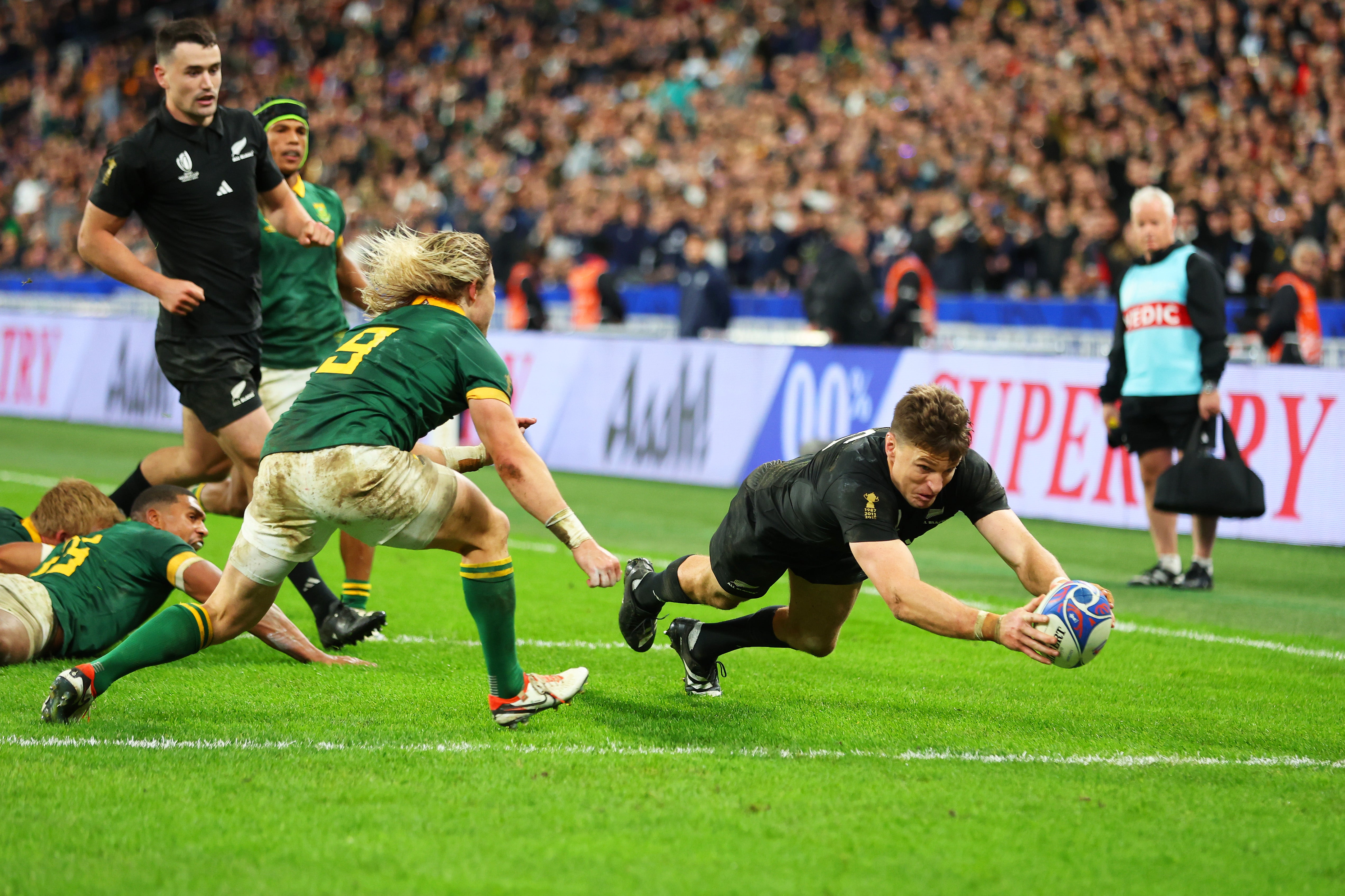 Beauden Barrett will be used from the bench in Cape Town