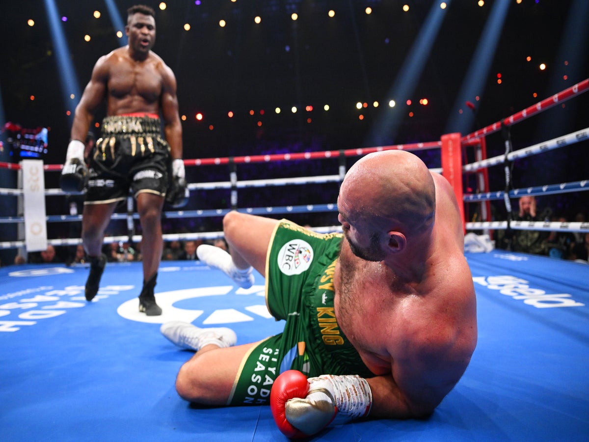 Tyson Fury vs Francis Ngannou LIVE: Latest boxing fight updates