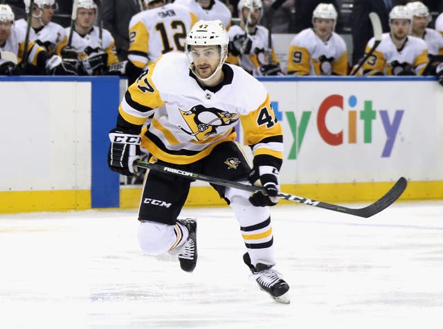 <p>Adam Johnson played for the Pittsburgh Penguins in the USA before moving to England</p>