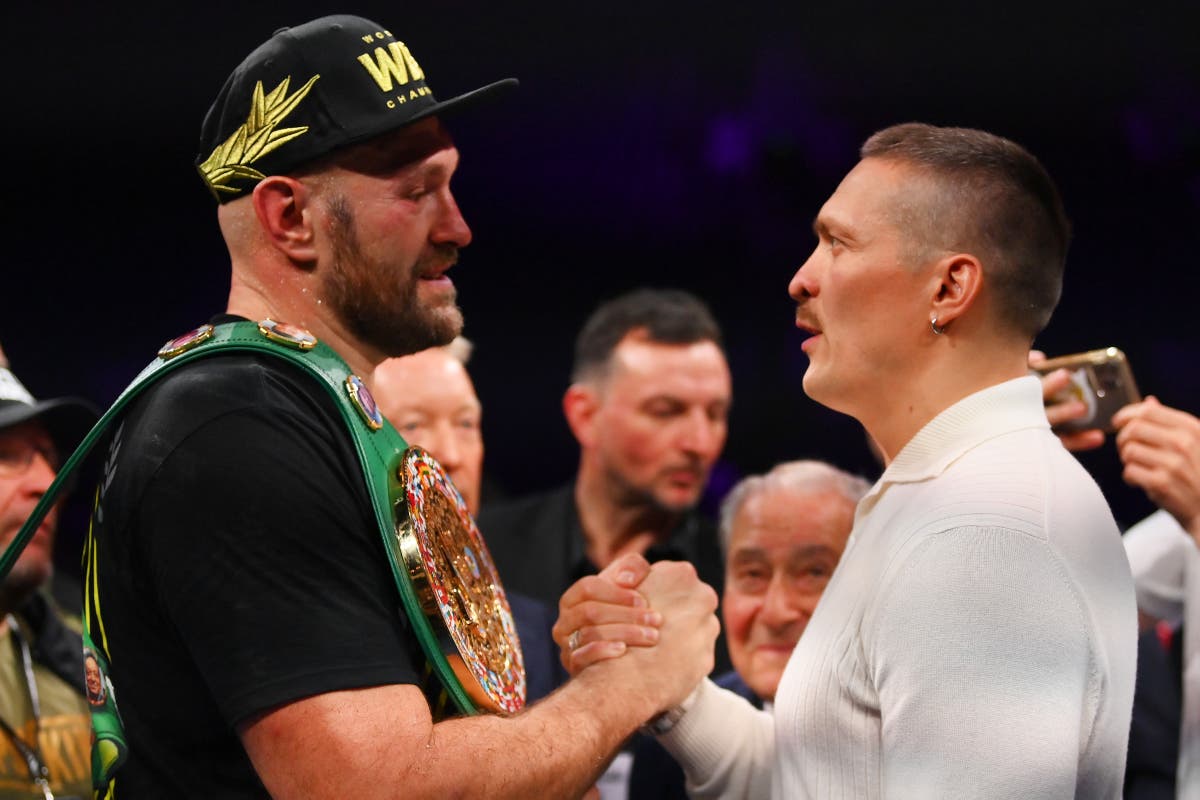 Fury vs Usyk prize money: How will purse be split in undisputed title fight tonight?