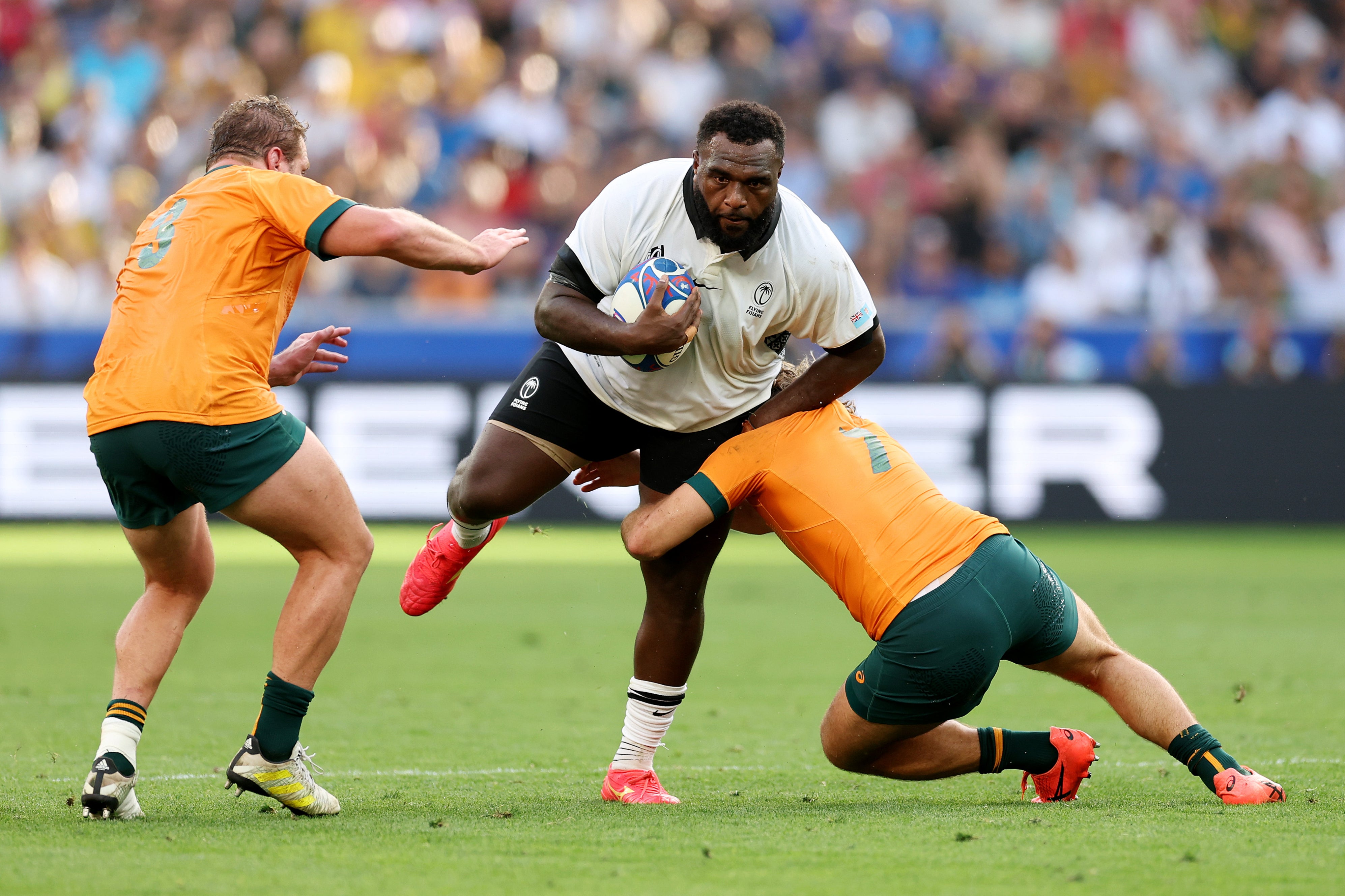 Fiji prop Luke Tagi