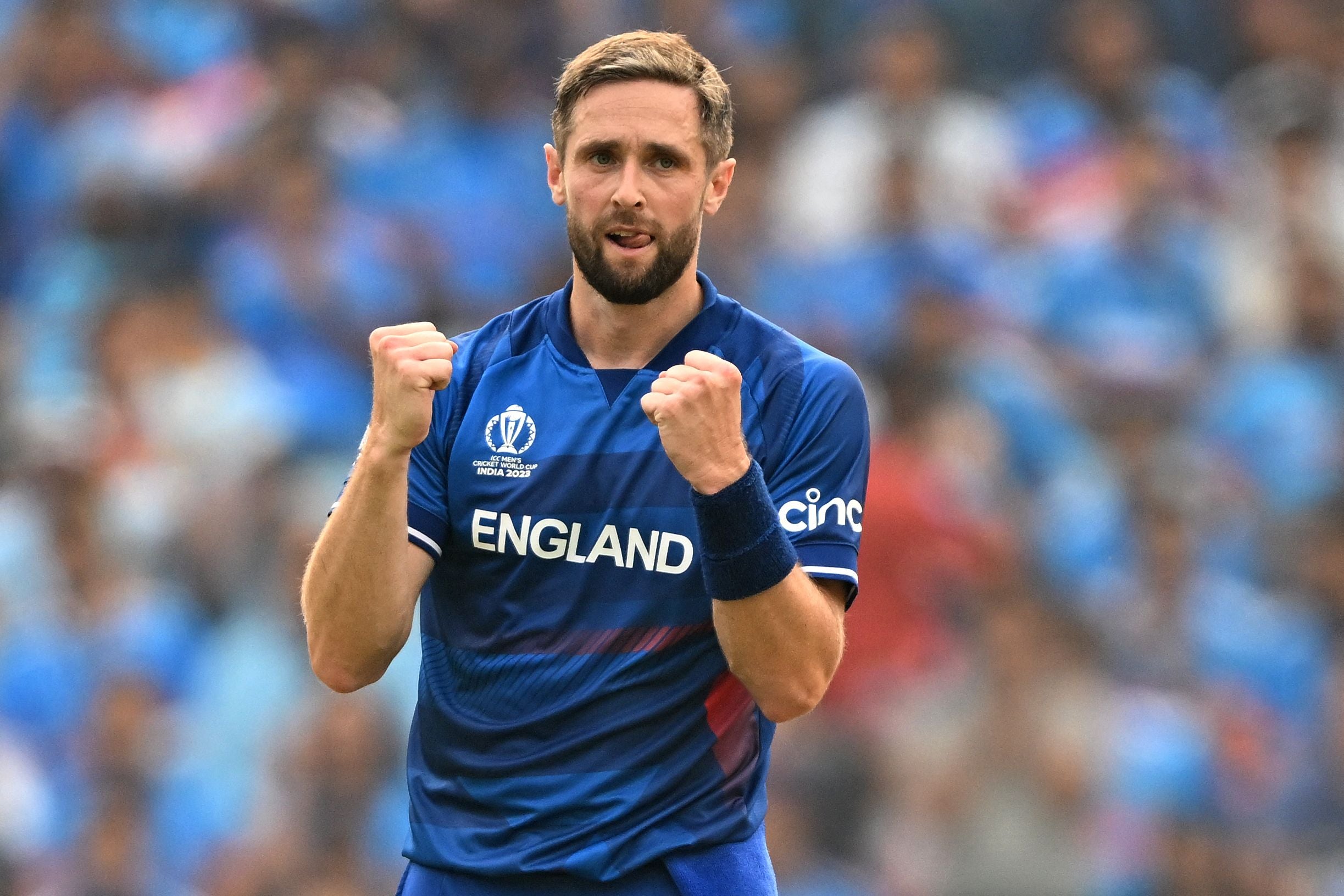 Chris Woakes returned to form against India