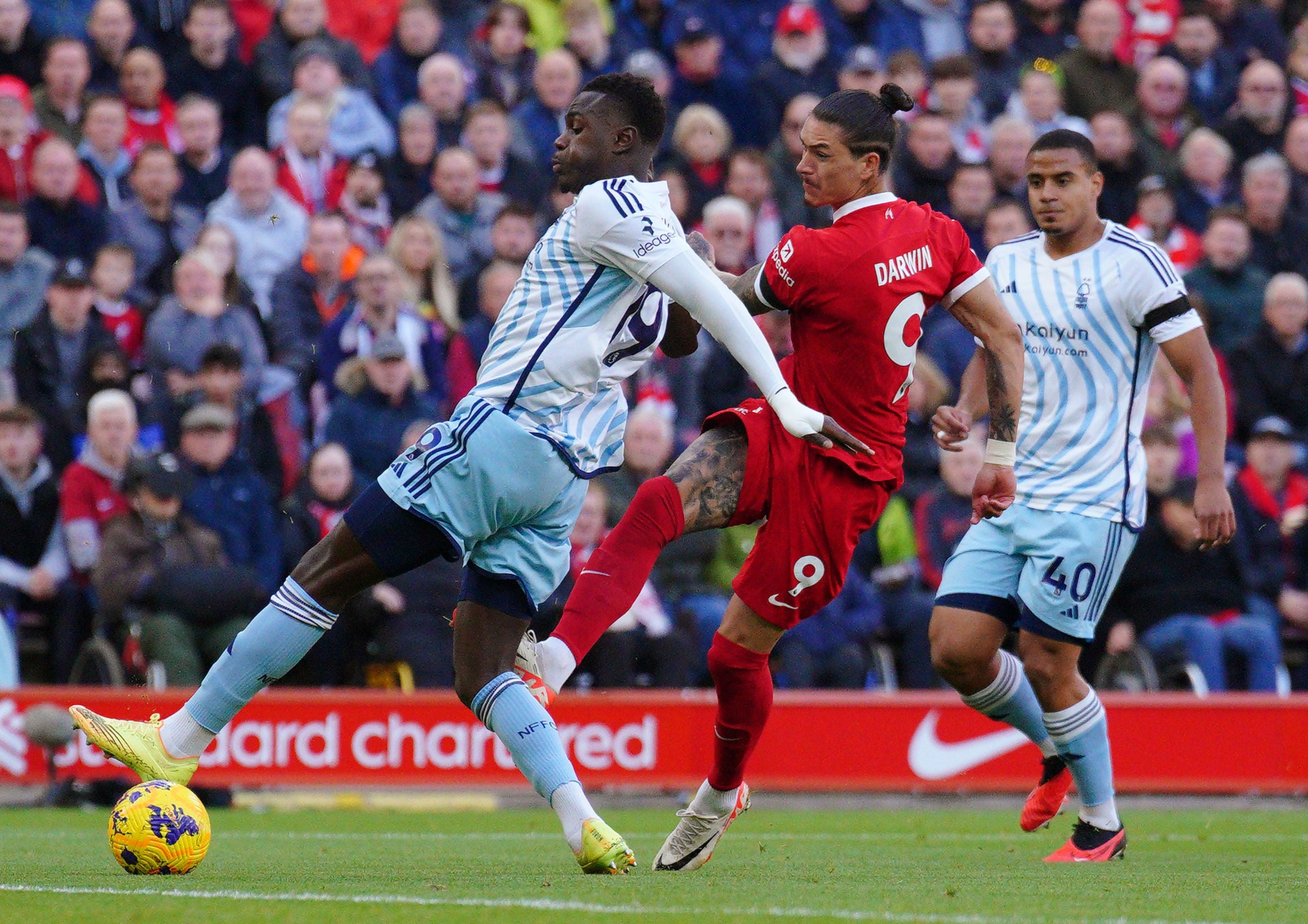 Liverpool vs Nottingham Forest LIVE: Premier League goals, latest score and  updates amid Luis Diaz emergency | The Independent