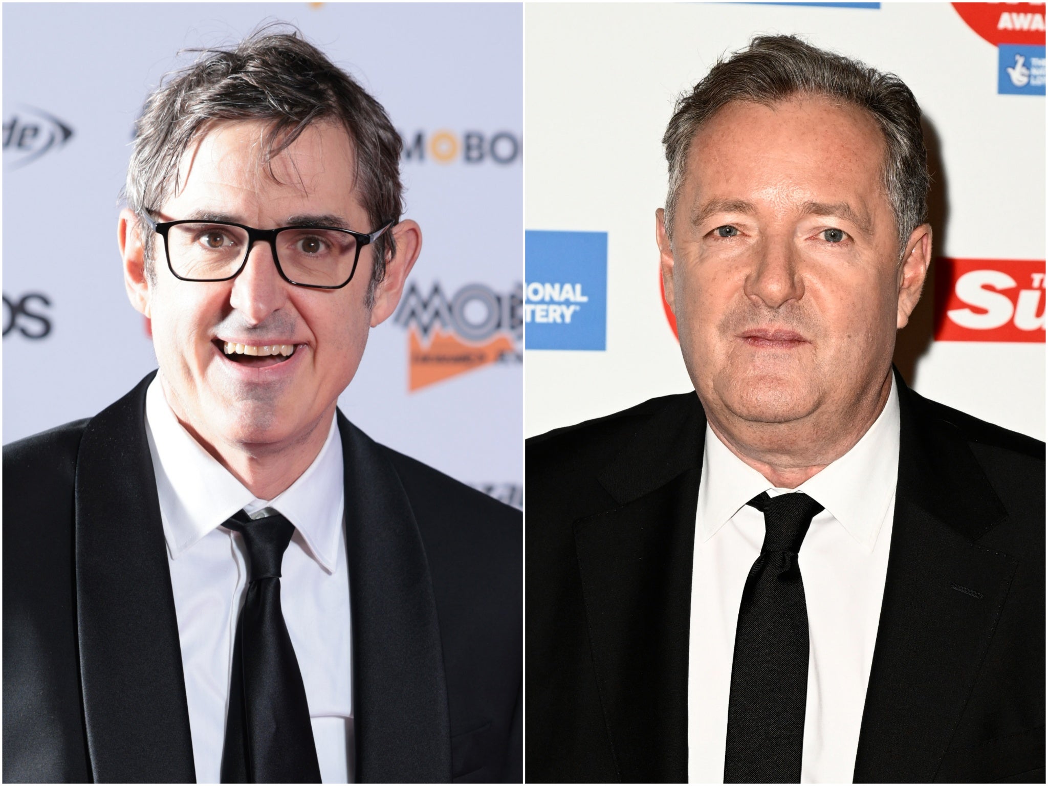 Louis Theroux reckons he can take Piers Morgan