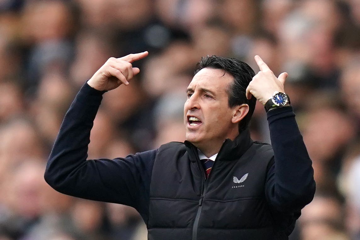 Unai Emery confident Aston Villa can challenge for top-four spot | The  Independent