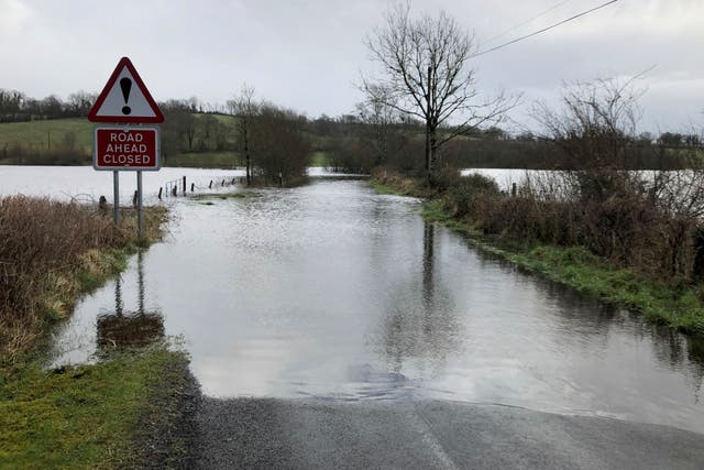 Forecasters warned of more flooding this week (PA)