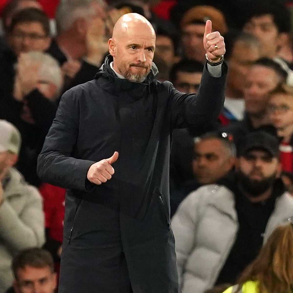 Erik ten Hag believes Manchester United are 'on the up' despite derby drubbing | The Independent