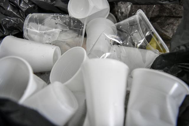 The Welsh Government said the ban will reduce the flow of plastic pollution into the environment (Ben Birchall/PA)