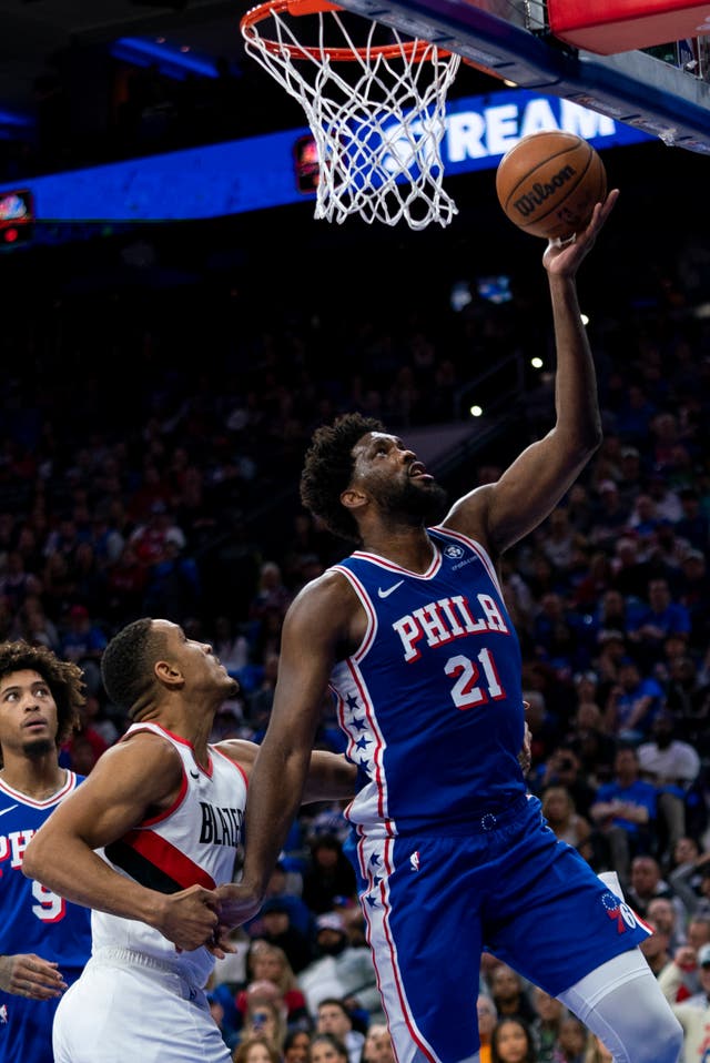 TRAIL BLAZERS-76ERS