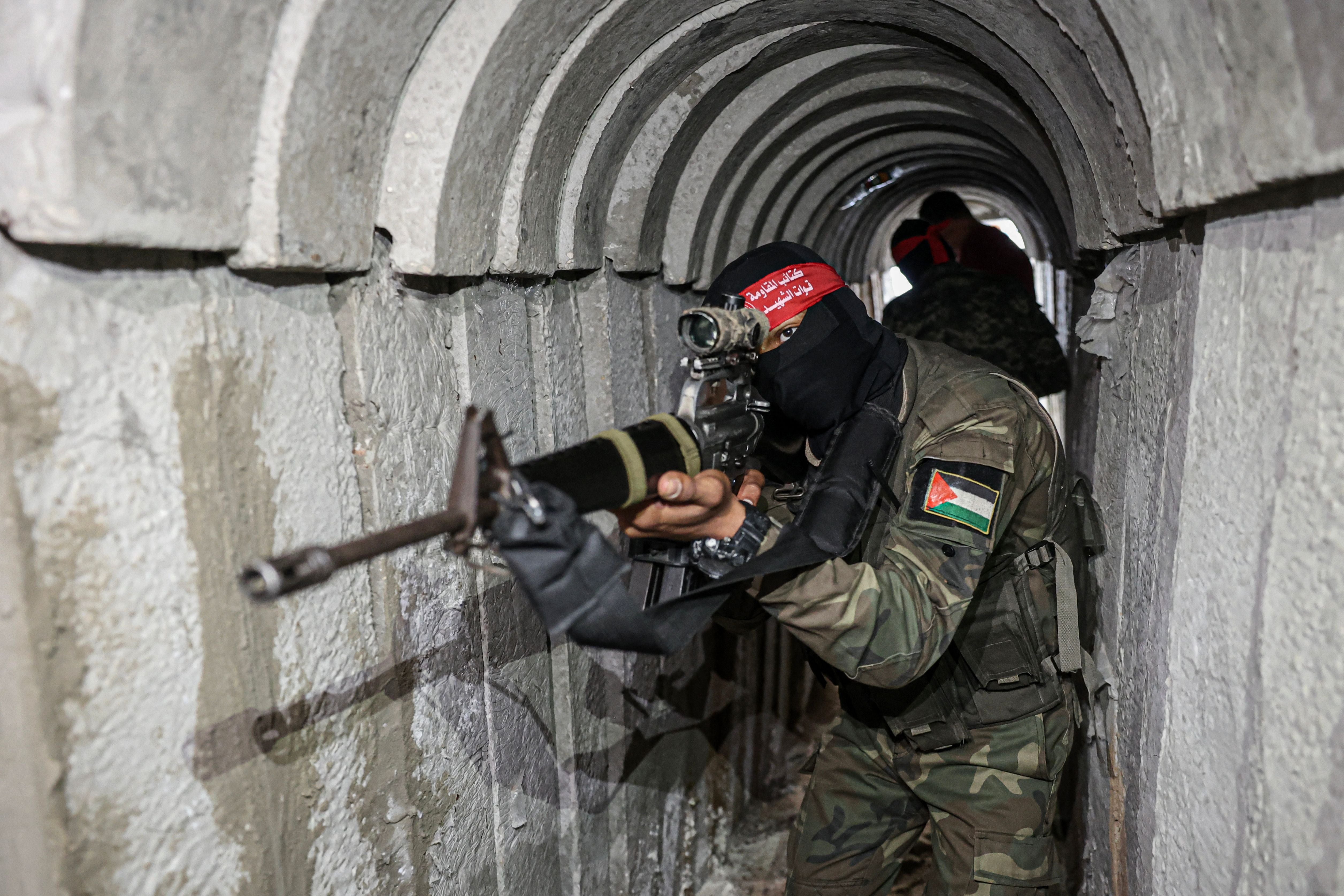 The full extent of the tunnel system in Gaza is still not known