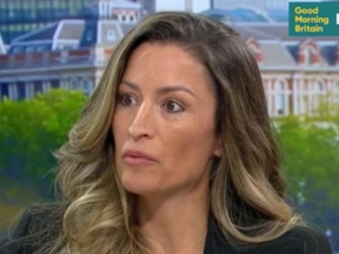 <p>Rebecca Loos on ‘Good Morning Britain’</p>