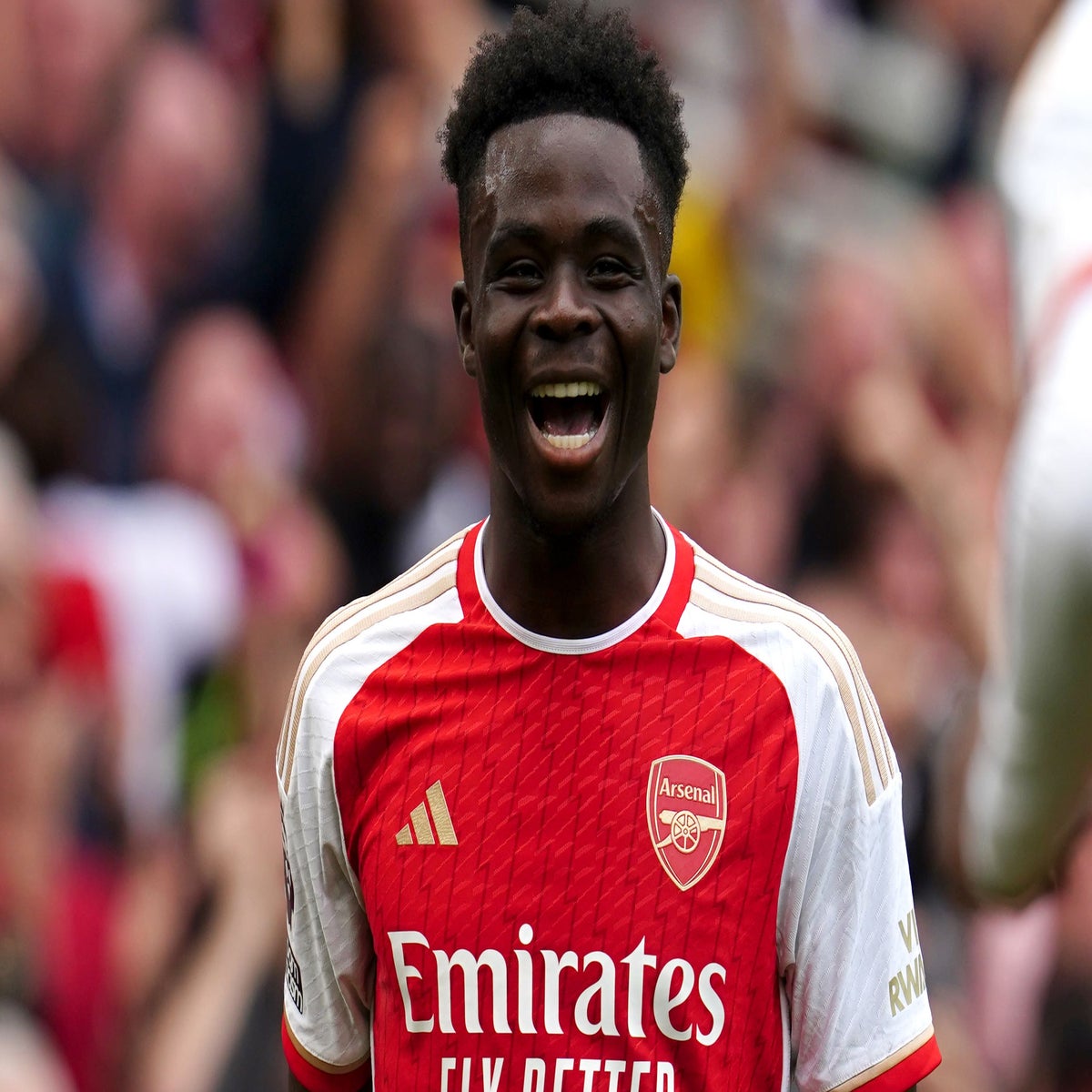 Bukayo Saka does not fear burnout and is keen to feature in every 