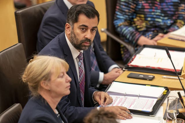 Humza Yousaf has experienced the loss of three well-known parliamentarians (Jane Barlow/PA)