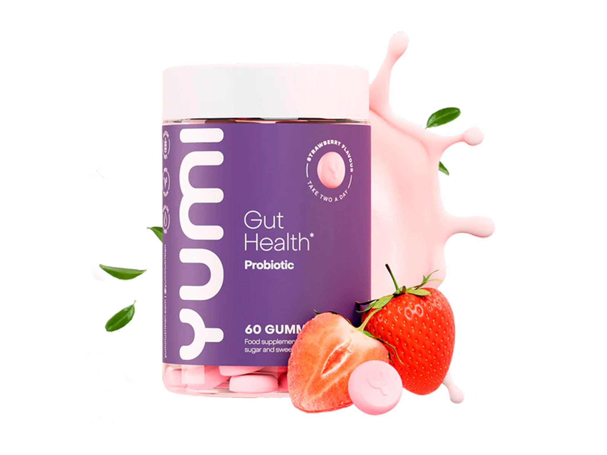 Yumi gut health probiotic, 60 gummies