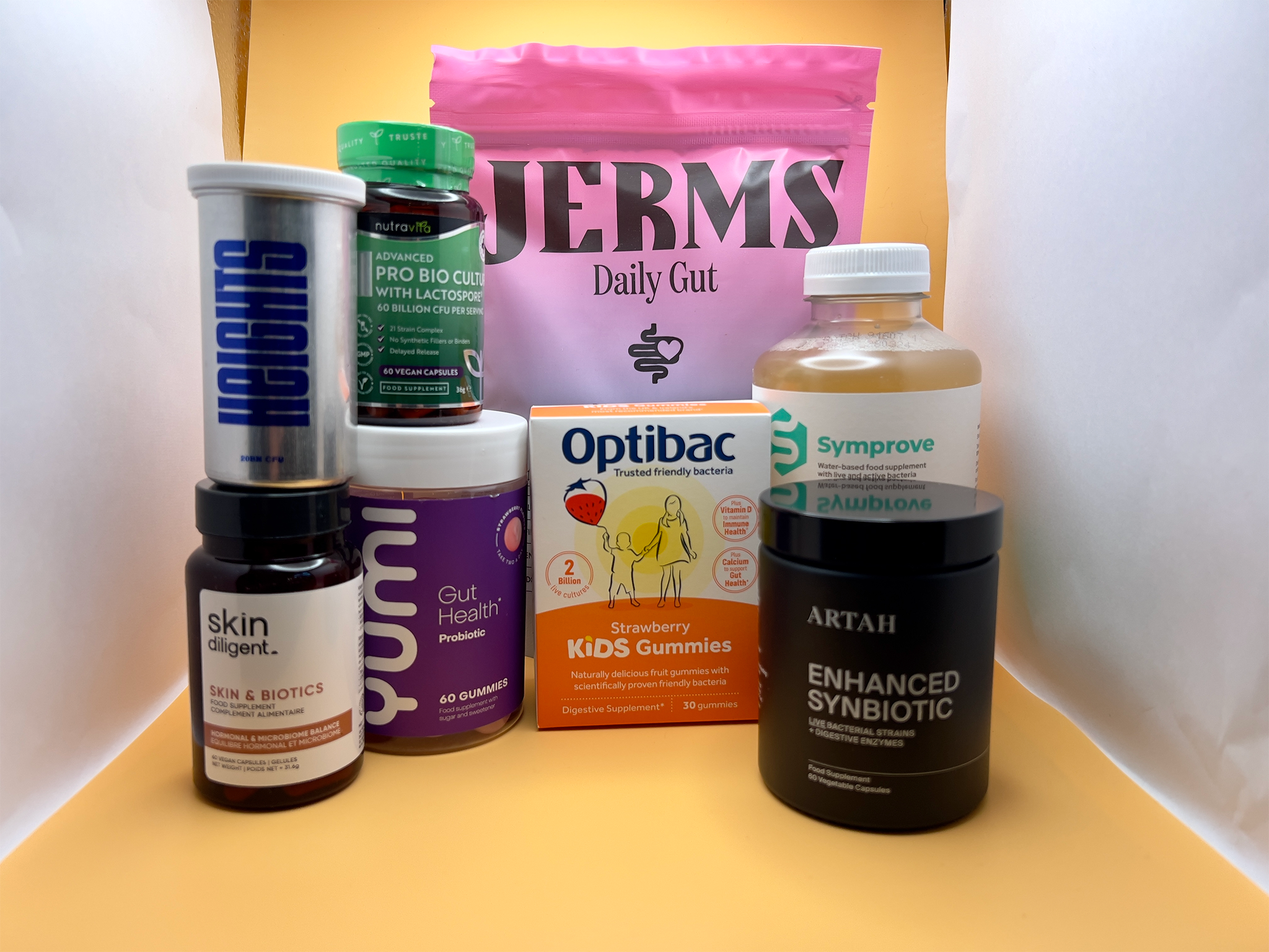 A selection of the best probiotic supplements we tested for this review