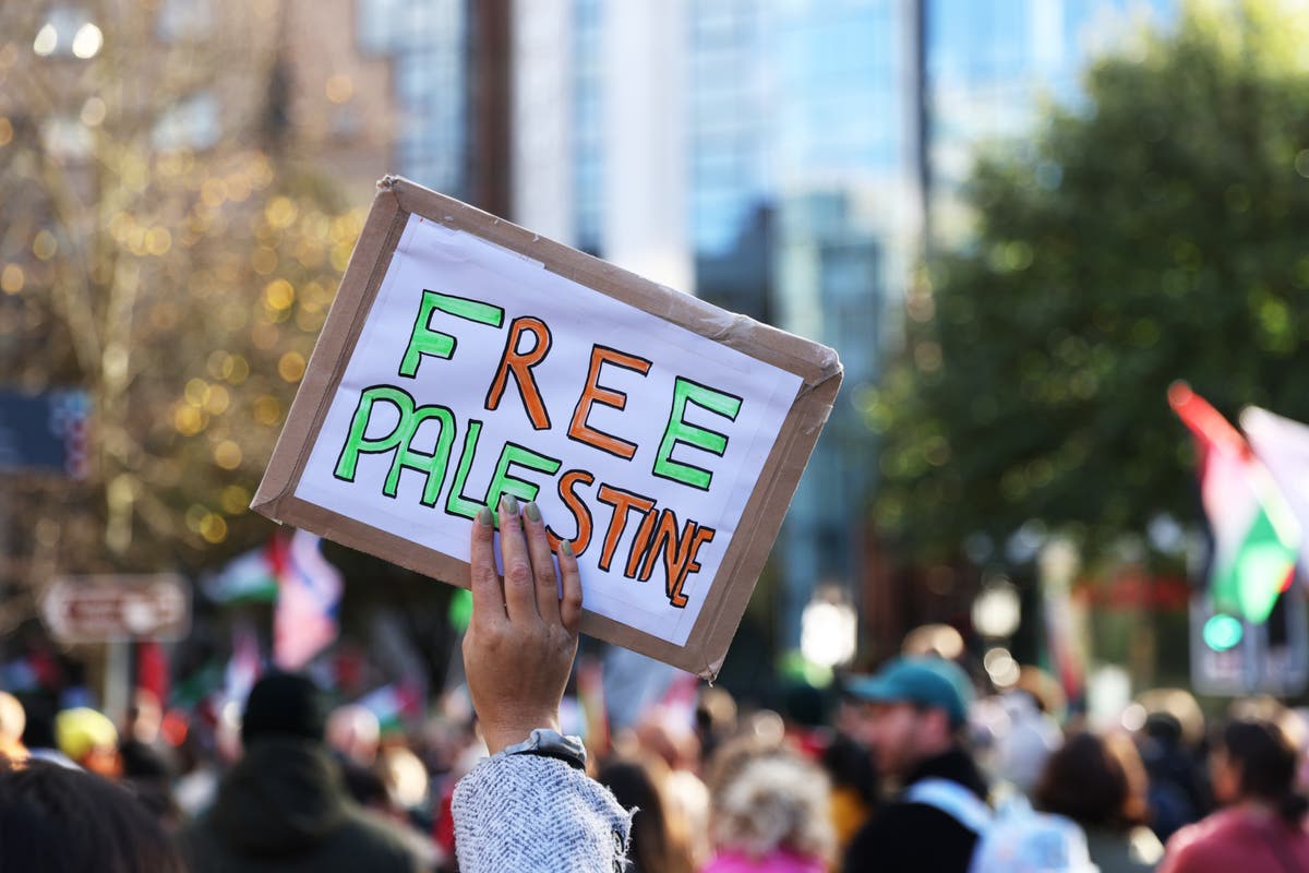 Police arrest women suspected of wearing pictures of Hamas paragliders