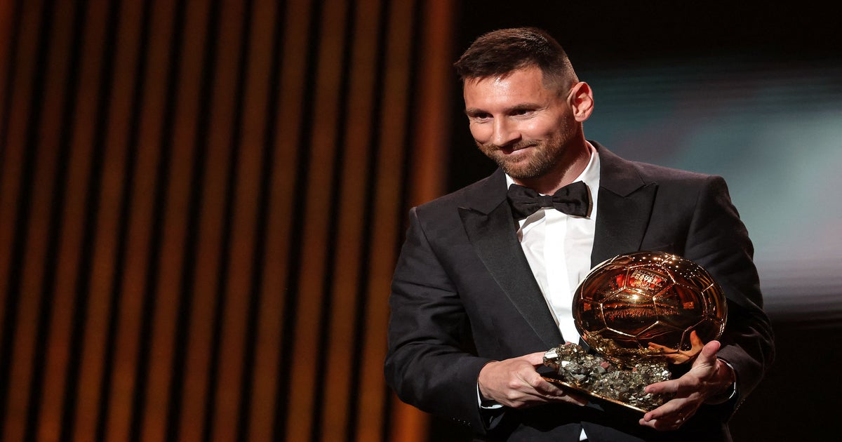 Leo Messi and Aitana Bonmatí's Ballon d'Or arrived in a Louis