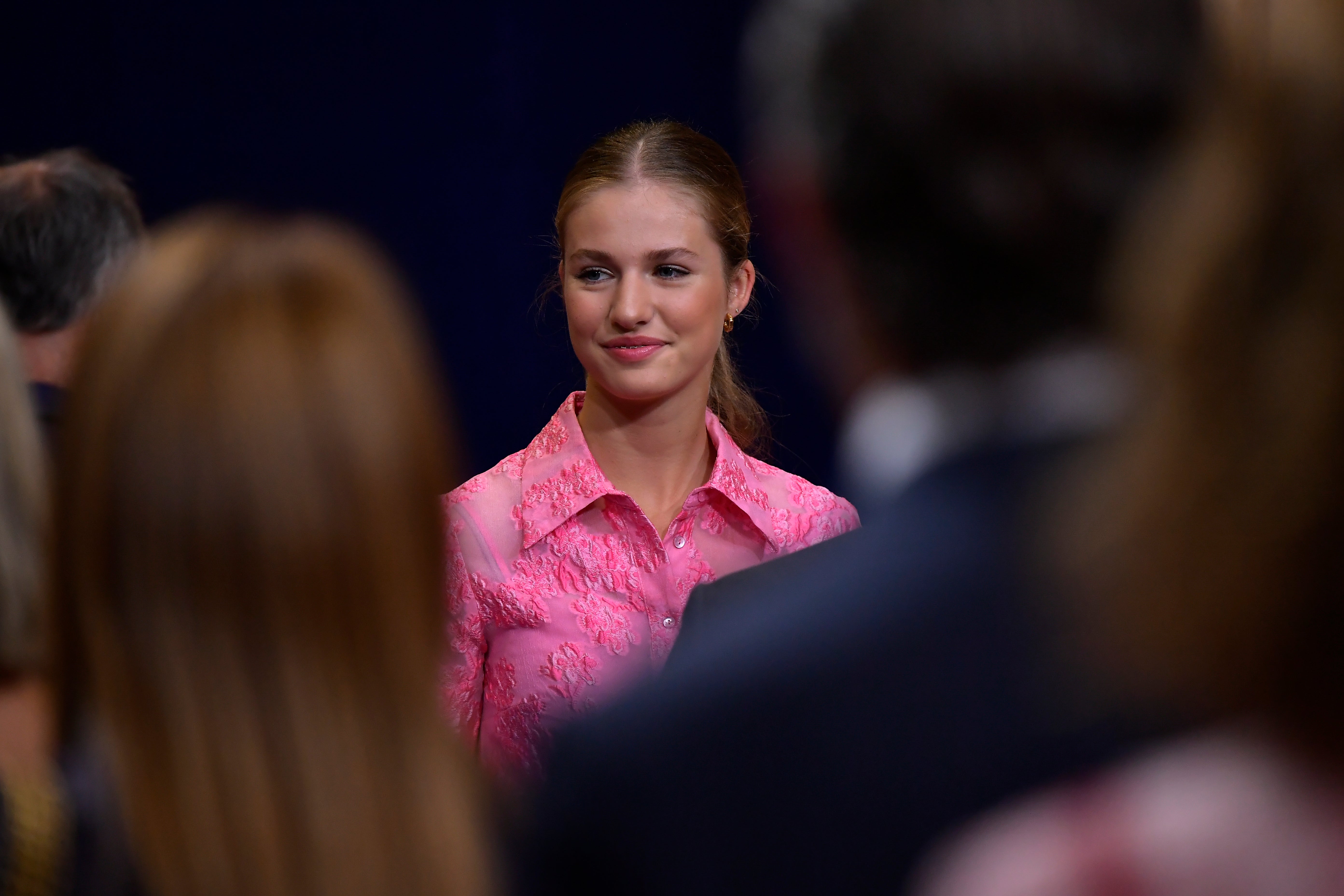 Spain’s future queen at a recent awards ceremony