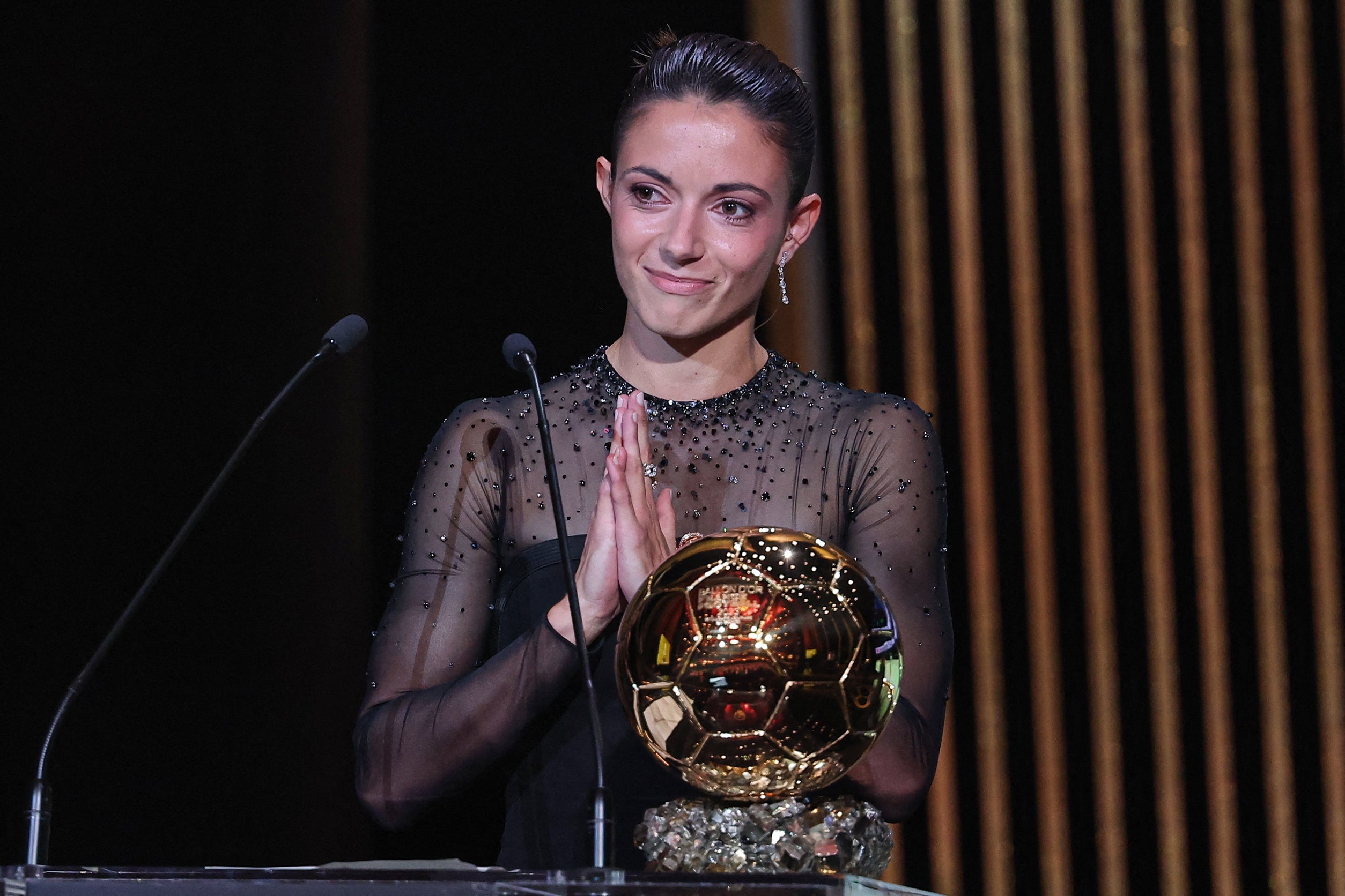 Aitana Bonmati was awarded the Ballon d’Or after winning the World Cup with Spain and Champions League with Barcelona