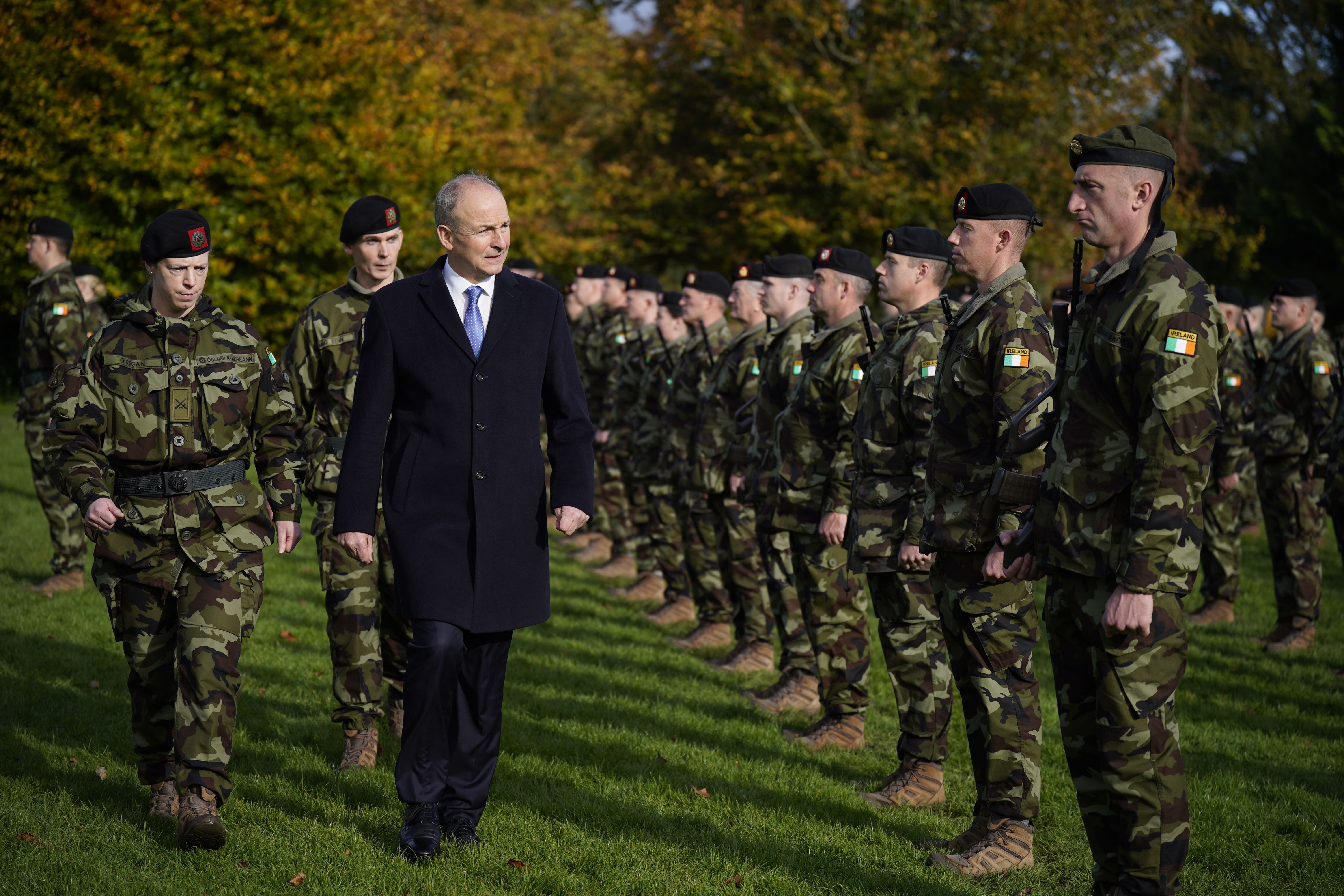 Irish soldiers are involved in several UN missions in the region (Niall Carson/PA)