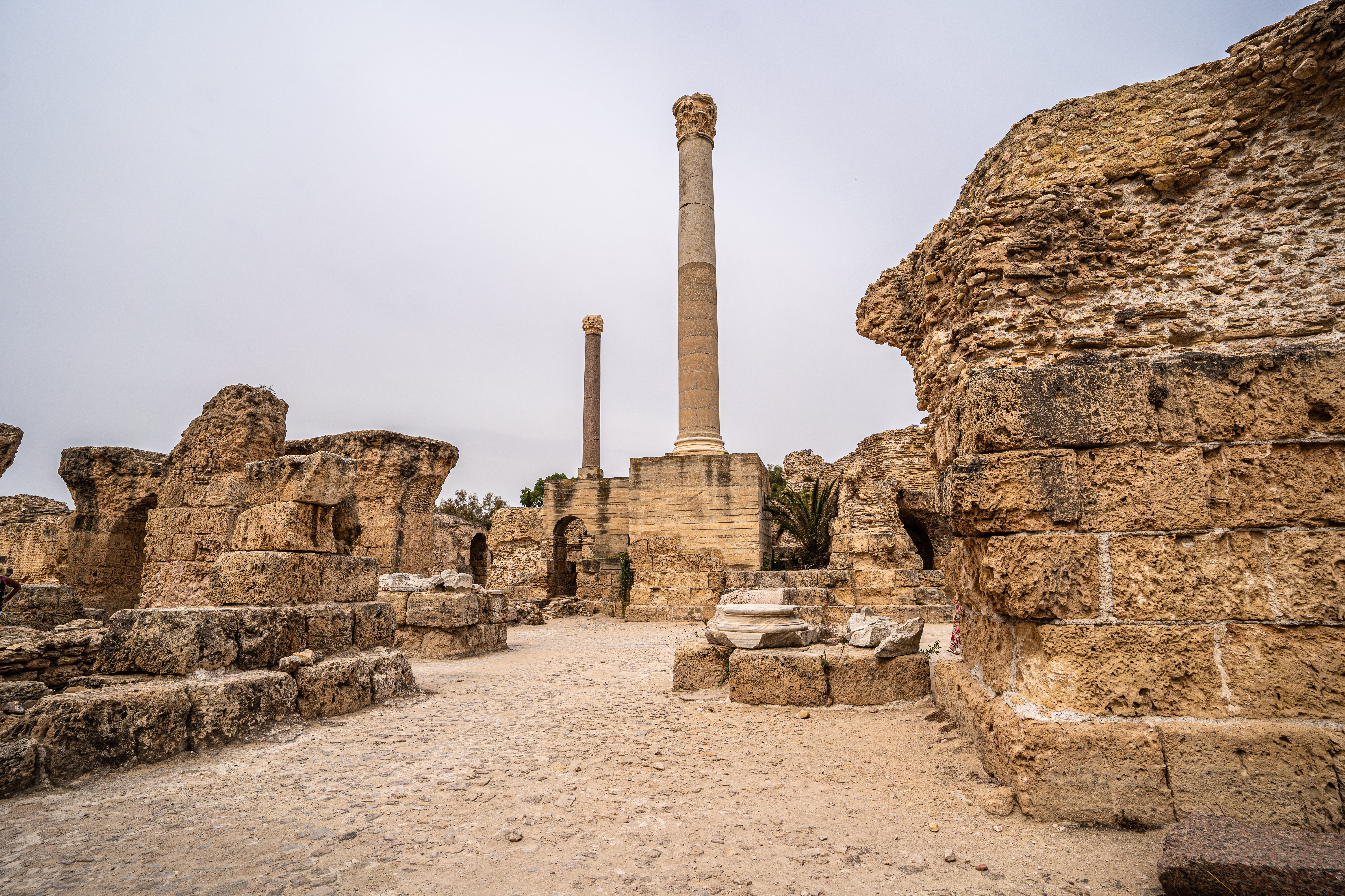 The Romans burned Carthage to the ground in 146BC
