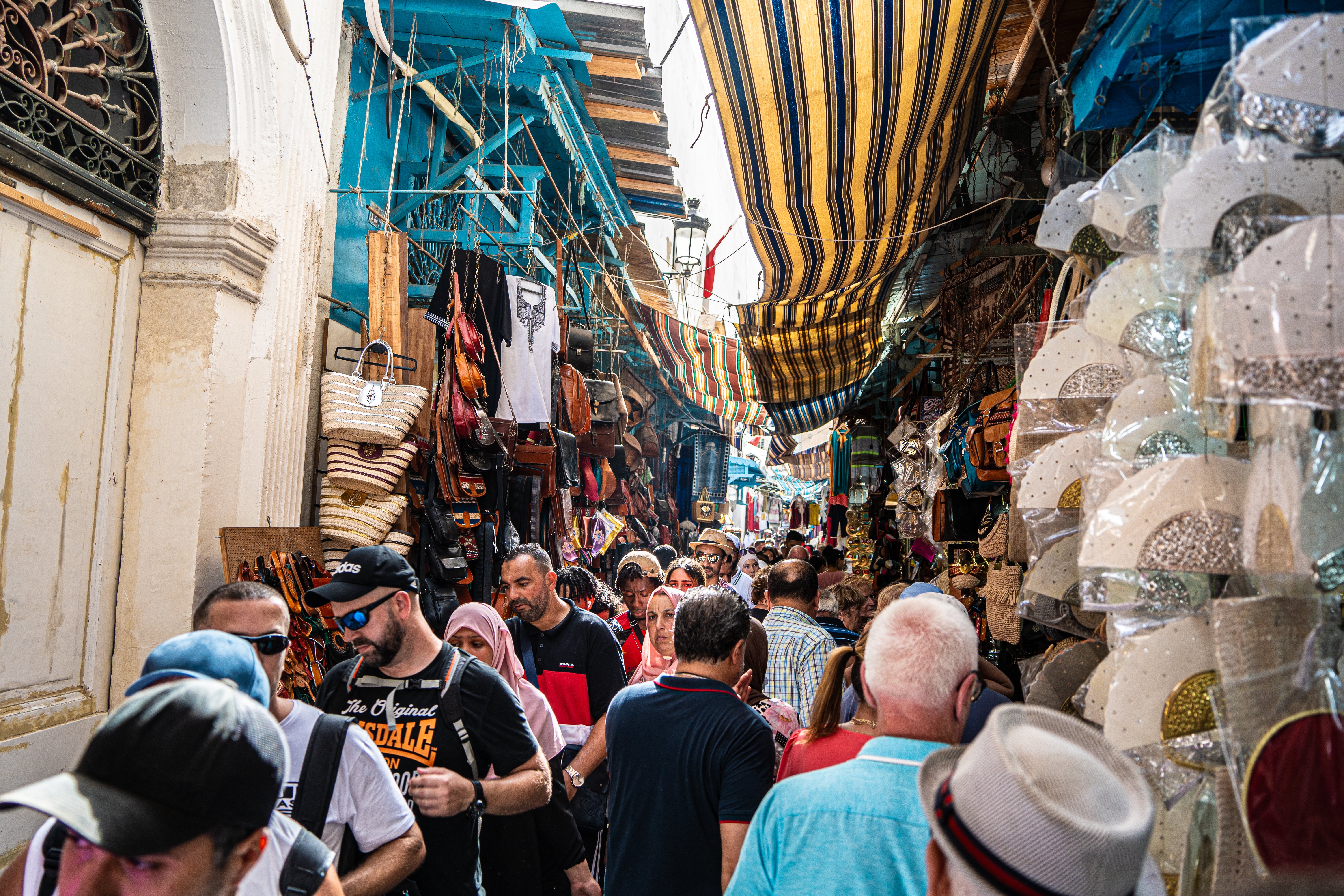 A labyrinth of ancient alleyways is primed for hagglers in the Tunis medina